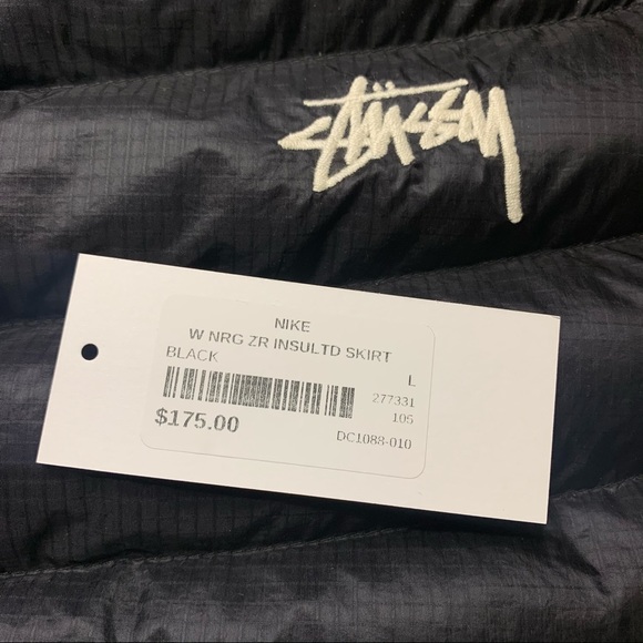 Rare Nike x Stüssy Insulated Skirt “Black” - Large - Picture 3 of 7